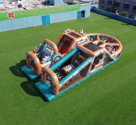 T7-5141 Rusty Rivets Thema Aufblasbare Hindernisparcours