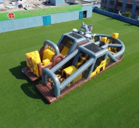 T7-5172 Tom und Jerry Thema Aufblasbare Hindernisparcours