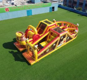 T7-5184 Winnie Puuh Thema Aufblasbare Hindernisparcours