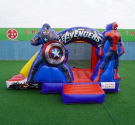 T2-4396C Avengers Hüpfburg mit Rutsche