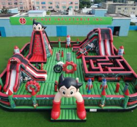 GF3-1427 Astro Boy Thema Aufblasbarer Spielplatz