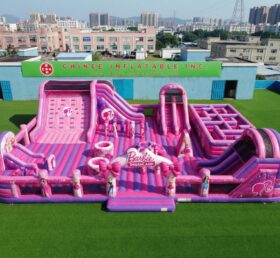 GF3-1428 Barbie Themen-Aufblasbarer Spielplatz