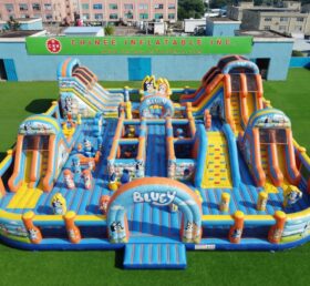 GF3-1433 Bluey Thema Aufblasbarer Spielplatz