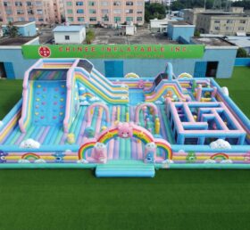 GF3-1441 Care Bears Thema Aufblasbarer Spielplatz