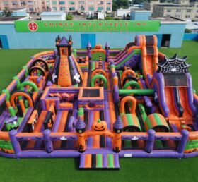 GF3-1465 Halloween-Thema Aufblasbarer Spielplatz