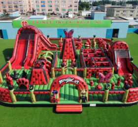 GF3-1483 Miraculous Ladybug Thema Aufblasbarer Spielplatz