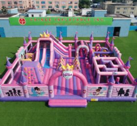 GF3-1488 Nella-Ritter-Thema Aufblasbarer Spielplatz