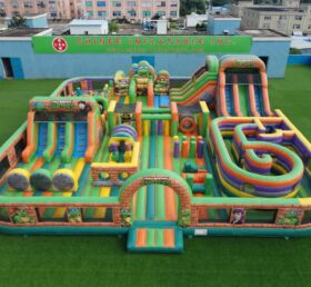 GF3-1490 Ninja Turtles Thema Aufblasbarer Spielplatz