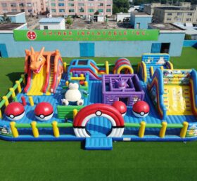 GF3-1498 Pokémon-Themen Hüpfburg-Spielplatz