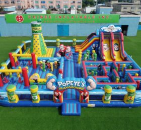 GF3-1499 Popeye-Thema Aufblasbarer Spielplatz