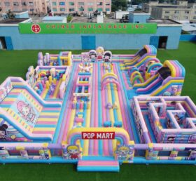 GF3-1501 Pop Mart Thema Aufblasbarer Spielplatz