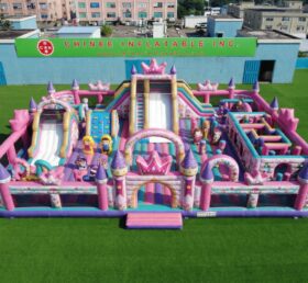 GF3-1503 Prinzessinnenpartys Thema Aufblasbarer Spielplatz