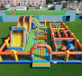 GF3-1505 Rusty Rivets Thema Aufblasbarer Spielplatz