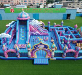 GF3-1509 Schimmer & Shine Thema Aufblasbarer Spielplatz