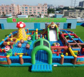 GF3-1515 Super Mario Themen Aufblasbarer Spielplatz