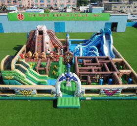 GF3-1517 The Legend Of Zelda Thema Aufblasbarer Spielplatz
