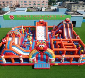 GF3-1522 Tickle-Me-Elmo-Theme Aufblasbarer Spielplatz