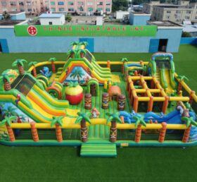 GF3-1526 Tropisches Themen Aufblasbarer Spielplatz