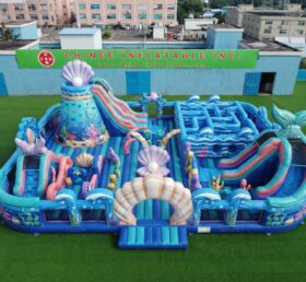 GF3-1543 Meerjungfrauen-Themen Inflatable Park