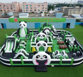 GF3-1548 Panda-Themen Inflatable Park