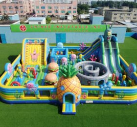 GF3-1556 SpongeBob Themen Inflatable Park