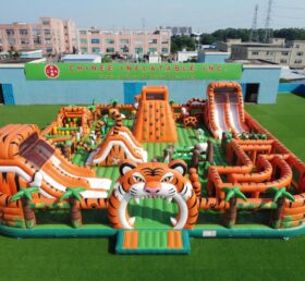 GF3-1561 Tiger-Themen Aufblasbarer Park