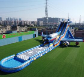 GS2-105 Flugzeug-Thema Riesige Aufblasbare Wasserrutsche