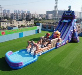 GS2-135 Fortnite Thema Riesen Aufblasbare Wasserrutsche