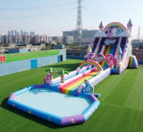 GS2-159 My Little Pony Thema Riesige Aufblasbare Wasserrutsche