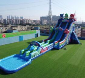 GS2-173 PJ Masks Thema Riesige Aufblasbare Wasserrutsche