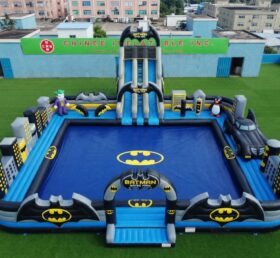 Pool3-854 Batman-Themen Aufblasbarer Pool-Wasserpark