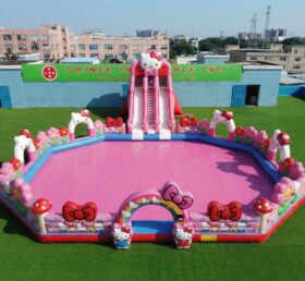 Pool3-877 Hello Kitty Themen-Inflatable Pool-Wasserpark