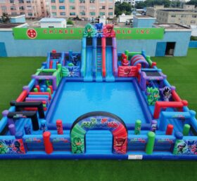 Pool3-897 PJ Masks Thema Aufblasbarer Wasserpark Pool
