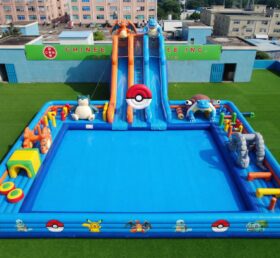 Pool3-898 Pokémon-Themen aufblasbarer Wasserpark