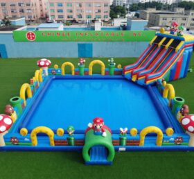 Pool3-911 Super Mario Thema Aufblasbarer Pool Wasserpark