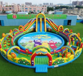 Pool3-912 Teletubbies Thema Aufblasbarer Pool Wasserpark