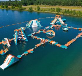 S596 Aufblasbarer Wasserpark Aqua Park Wasserinsel