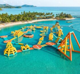 S597 Aufblasbarer Wasserpark Aqua Park Wasserinsel