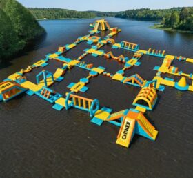 S599 Aufblasbarer Wasserpark Aqua Park Wasserinsel