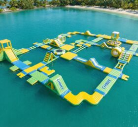 S600 Aufblasbarer Wasserpark Aqua Park Wasserinsel