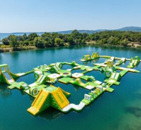 S602 Aufblasbarer Wasserpark Aqua Park Wasserinsel