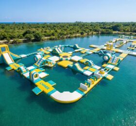 S604 Aufblasbarer Wasserpark Aqua Park Wasserinsel