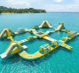 S607 Aufblasbarer Wasserpark Aqua Park Wasserinsel