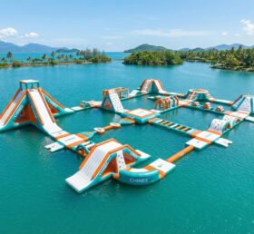 S611 Aufblasbarer Wasserpark Aqua Park Wasserinsel