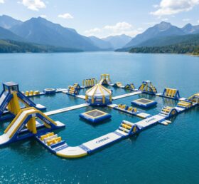S612 Aufblasbarer Wasserpark Aqua Park Wasserinsel