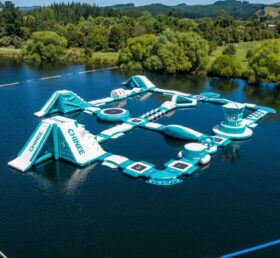 S613 Aufblasbarer Wasserpark Aqua Park Wasserinsel