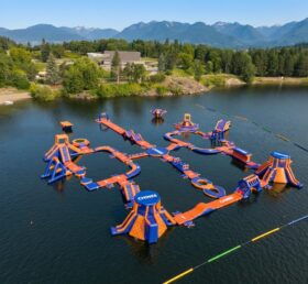 S614 Aufblasbarer Wasserpark Aqua Park Wasserinsel