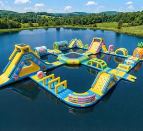 S617 SpongeBob Themenaufblasbarer Wasserpark