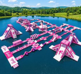 S624 Barbie Themenaufblasbarer Wasserpark