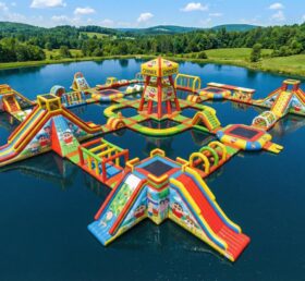 S628 Crayon Shin-chan Themenbezogener Aufblasbarer Wasserpark